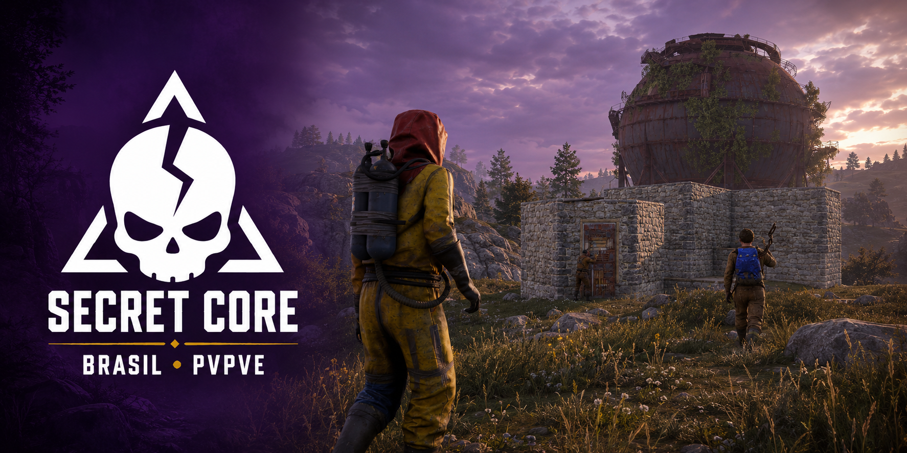 Баннер сервера Secret Core BR | PVPVE